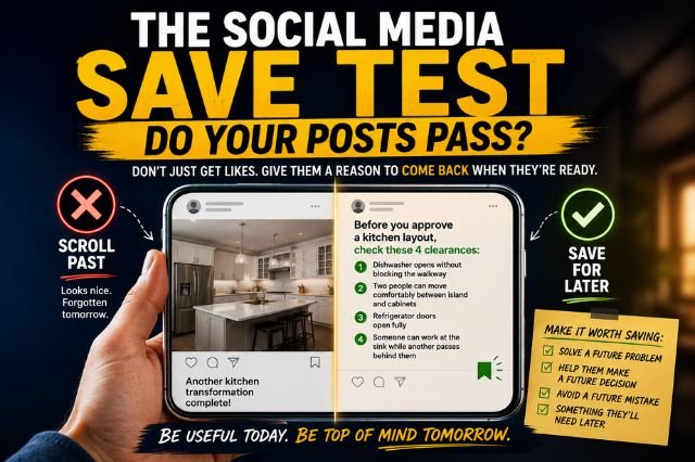 The Social Media Save Test - Do Your Posts Pass?